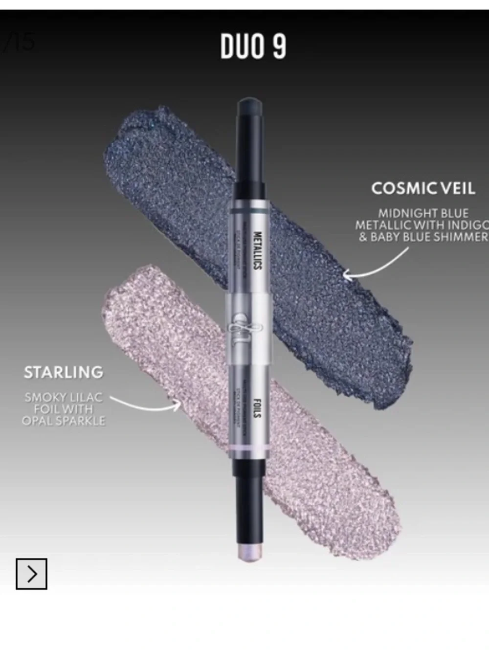 Danessa Myricks Beauty COLORFIX Stick Duo #9 Shadow Cosmic Veil/Starling NIB✅